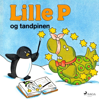 Lille P og tandpinen – omslag til lydbogen af Rina Dahlerup