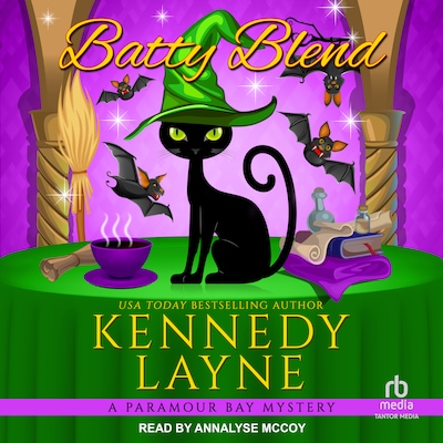 Batty Blend – omslag til lydbogen af Kennedy Layne