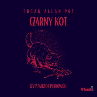 Mroczne opowieści: Czarny kot – okładka audiobooka, autor E. A. Poe