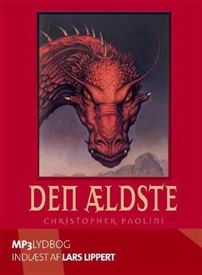 Den ældste – omslag til lydbogen af Christopher Paolini