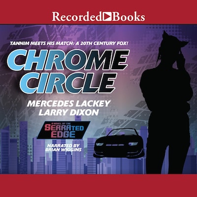 Chrome Circle – omslag til lydbogen af Mercedes Lackey, Larry Dixon