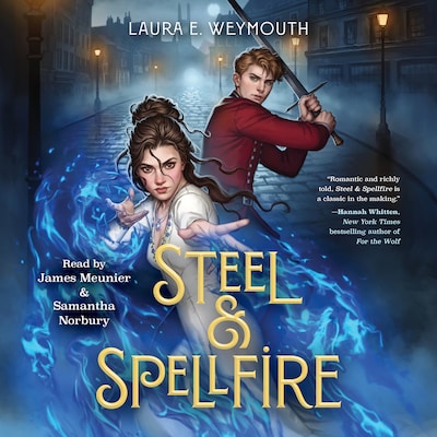 Steel & Spellfire – omslag til lydbogen af Laura E. Weymouth