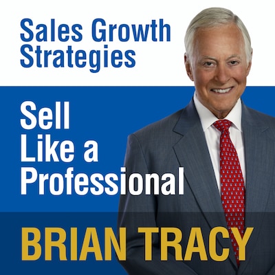 Sell Like a Professional – omslag til lydbogen af Brian Tracy