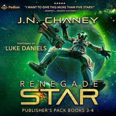 Renegade Star: Publisher's Pack 2 – omslag til lydbogen af J.N. Chaney