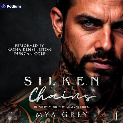 Silken Chains – omslag til lydbogen af Mya Grey