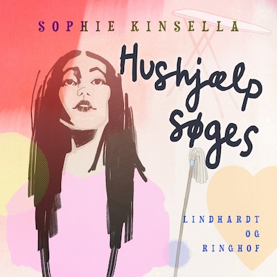 Hushjælp søges – omslag til lydbogen af Sophie Kinsella