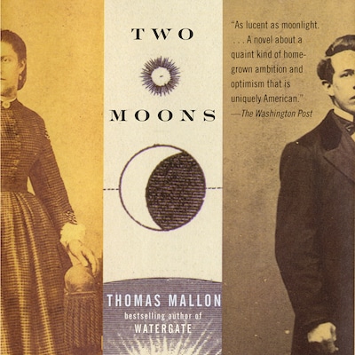 Two Moons – omslag til lydbogen af Thomas Mallon