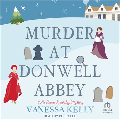 Murder at Donwell Abbey – omslag til lydbogen af Vanessa Kelly