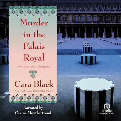 Murder in the Palais Royal – omslag til lydbogen af Cara Black