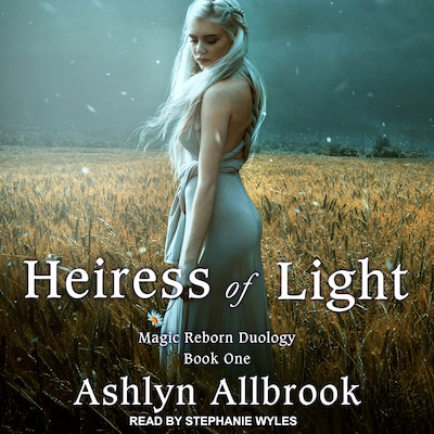 Heiress of Light – omslag til lydbogen af Ashlyn Allbrook