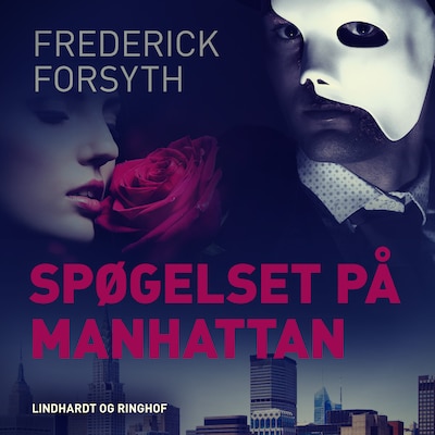 Spøgelset på Manhattan – omslag til lydbogen af Frederick Forsyth