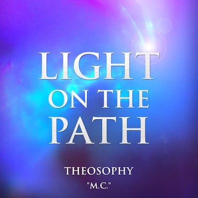 Light on the Path: Theosophy – omslag van het luisterboek van M.C.