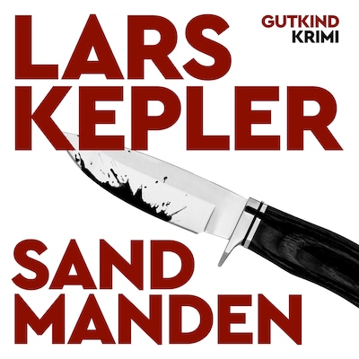 Sandmanden – omslag til lydbogen af Lars Kepler