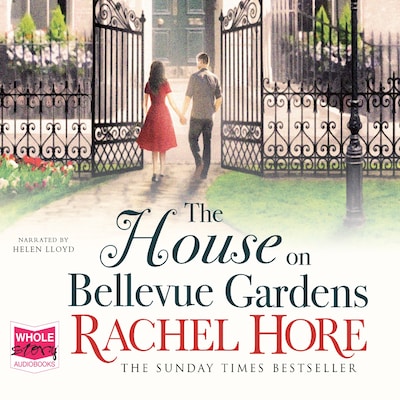 The House on Bellevue Gardens – omslag til lydbogen af Rachel Hore