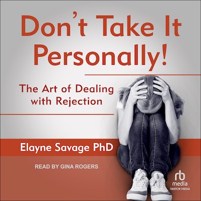 Don't Take It Personally – omslag til lydbogen af Elayne Savage