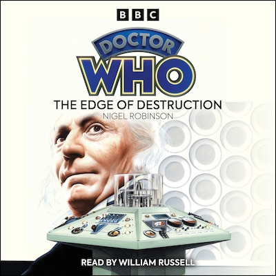 Doctor Who: The Edge Of Destruction – omslag til lydbogen af Nigel Robinson
