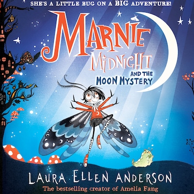 Marnie Midnight and the Moon Mystery – okładka audiobooka, autor Laura Ellen Anderson