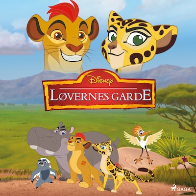 Løvernes Garde – omslag til lydbogen af Disney