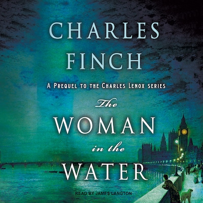 The Woman in the Water – omslag til lydbogen af Charles Finch