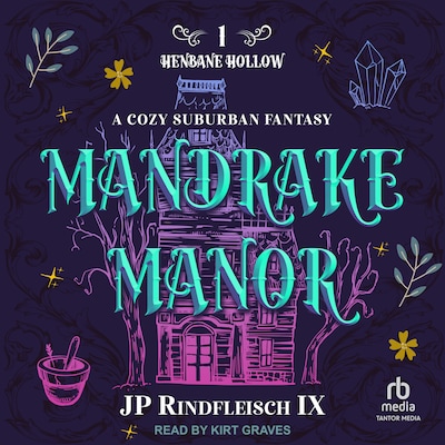 Mandrake Manor – omslag til lydbogen af JP Rindfleisch IX