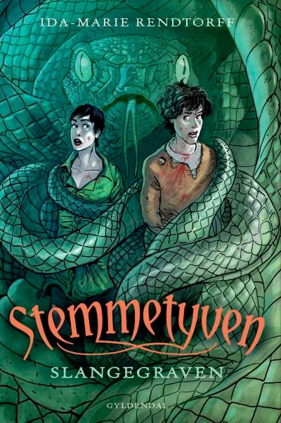 Stemmetyven 2 - Slangegraven – omslag til lydbogen af Ida-Marie Rendtorff