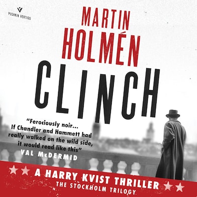 Clinch – omslag til lydbogen af Martin Holmén