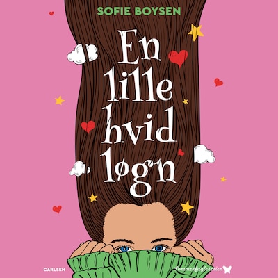En lille hvid løgn – omslag til lydbogen af Sofie Boysen