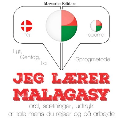 Jeg lærer malagasy – omslag til lydbogen af JM Gardner