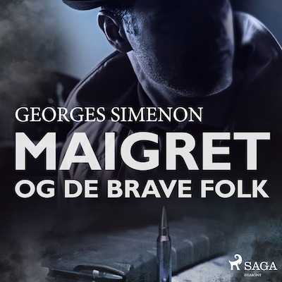 Maigret og de brave folk – omslag til lydbogen af Georges Simenon