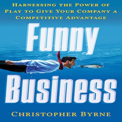 Funny Business – omslag til lydbogen af Christopher Byrne