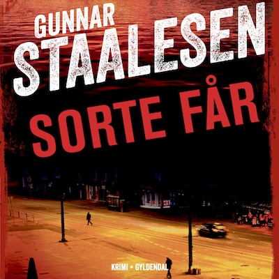 Sorte får – omslag til lydbogen af Gunnar Staalesen