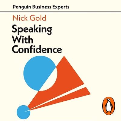 Speaking with Confidence – omslag til lydbogen af Nick Gold