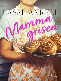 Mammagrisen – omslag till ljudboken av Lasse Anrell