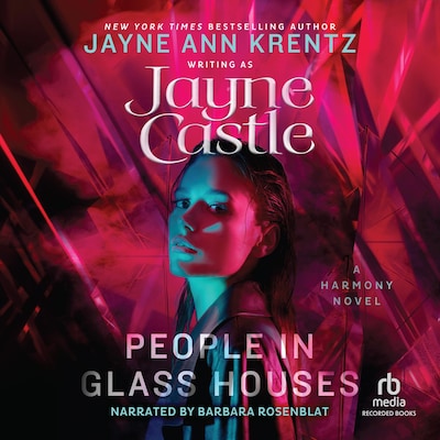 People in Glass Houses – omslag til lydbogen af Jayne Castle