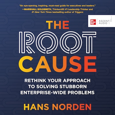 The Root Cause – omslag til lydbogen af Hans Norden
