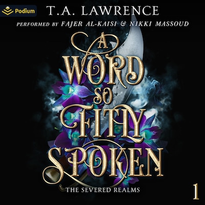 A Word So Fitly Spoken – omslag til lydbogen af T.A. Lawrence
