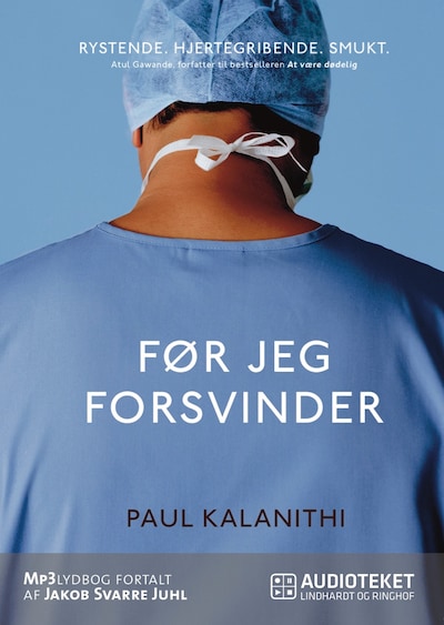 Før jeg forsvinder – omslag til lydbogen af Paul Kalanithi