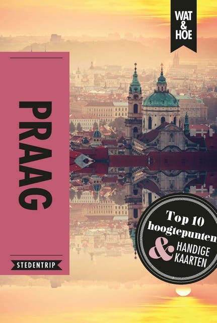 Praag – omslag van het luisterboek van Wat & Hoe Stedentrip