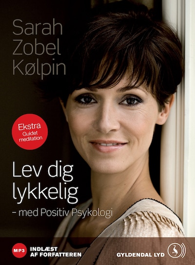 Lev dig lykkelig – omslag til lydbogen af Sarah Zobel