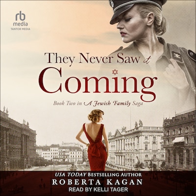 They Never Saw It Coming – omslag til lydbogen af Roberta Kagan