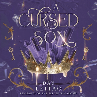 A Cursed Son – omslag til lydbogen af Day Leitao