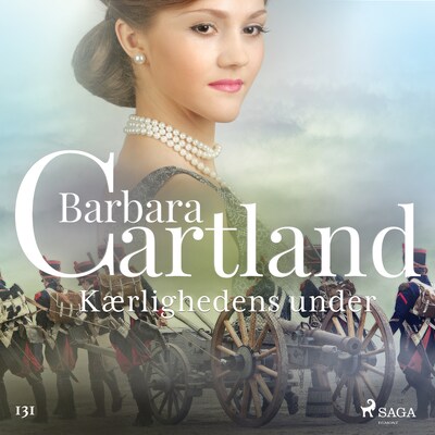 Kærlighedens under – omslag til lydbogen af Barbara Cartland