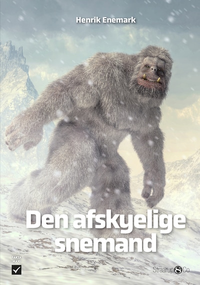 Den afskyelige snemand – omslag til lydbogen af Henrik Enemark
