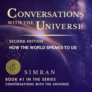 Conversations with the Universe: How the World Speaks to Us, Second Edition – omslag till ljudboken av Simran Singh, SIMRAN