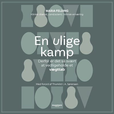 En ulige kamp – omslag til lydbogen af Maria Felding