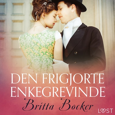 Den frigjorte enkegrevinde - erotisk novelle – omslag til lydbogen af Britta Bocker