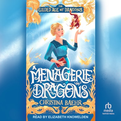 A Menagerie of Dragons – omslag til lydbogen af Christina Baehr