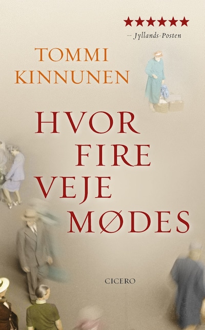 Hvor fire veje mødes – omslag til lydbogen af Tommi Kinnunen