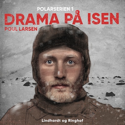 Drama på isen – omslag til lydbogen af Poul Larsen