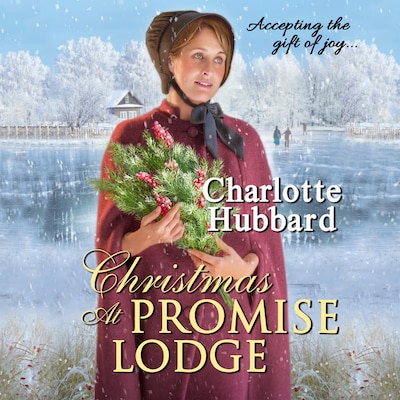 Christmas At Promise Lodge – omslag til lydbogen af Charlotte Hubbard